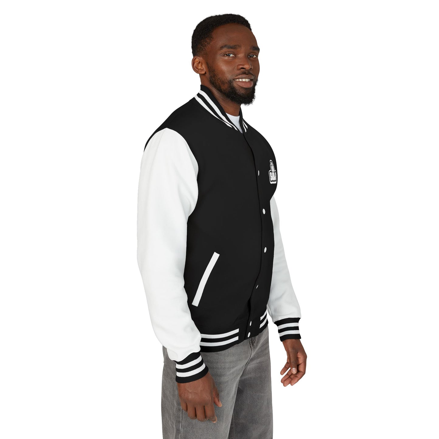 Unisex Heavyweight Letterman Jacket - Be Ya Self