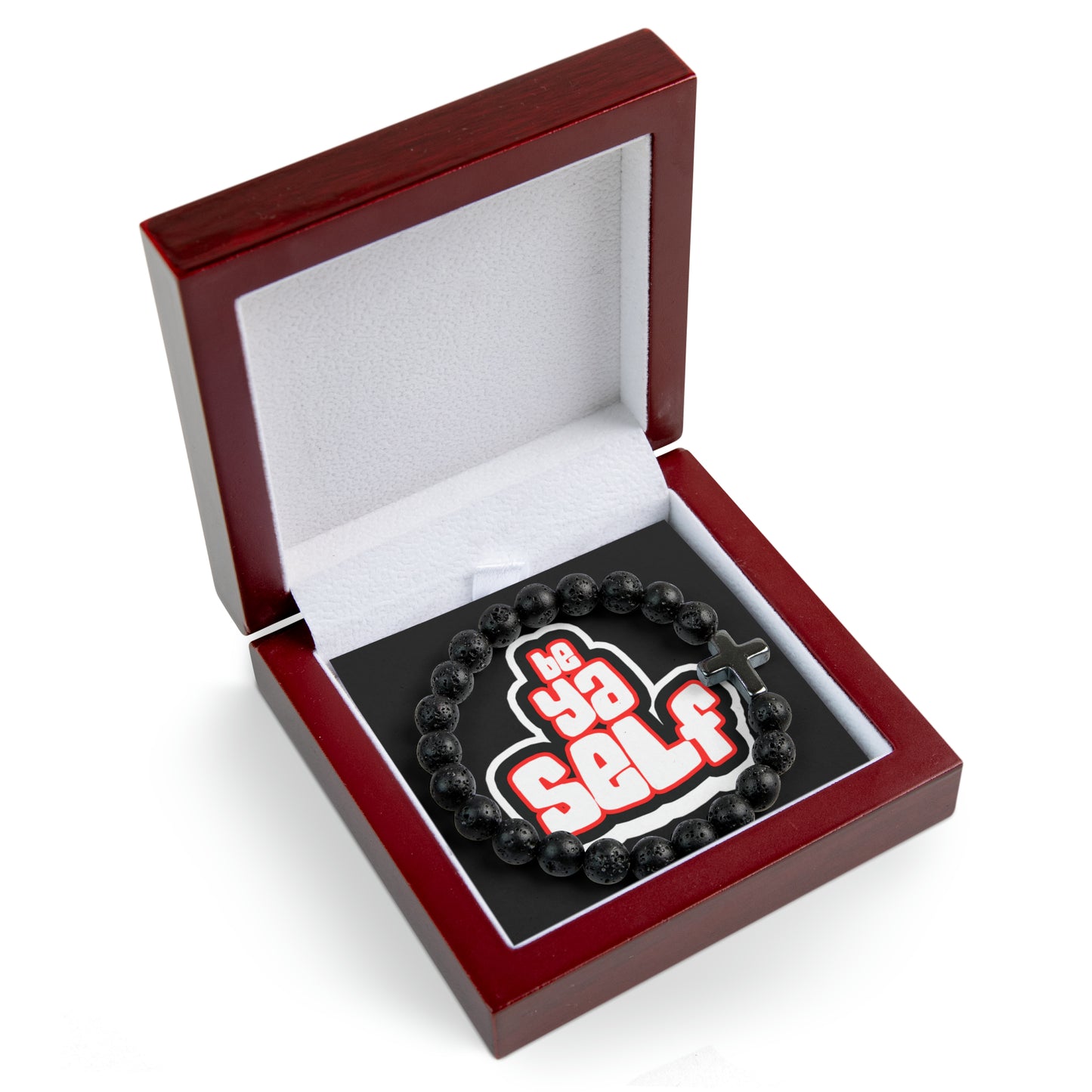 Cross Bead Bracelet