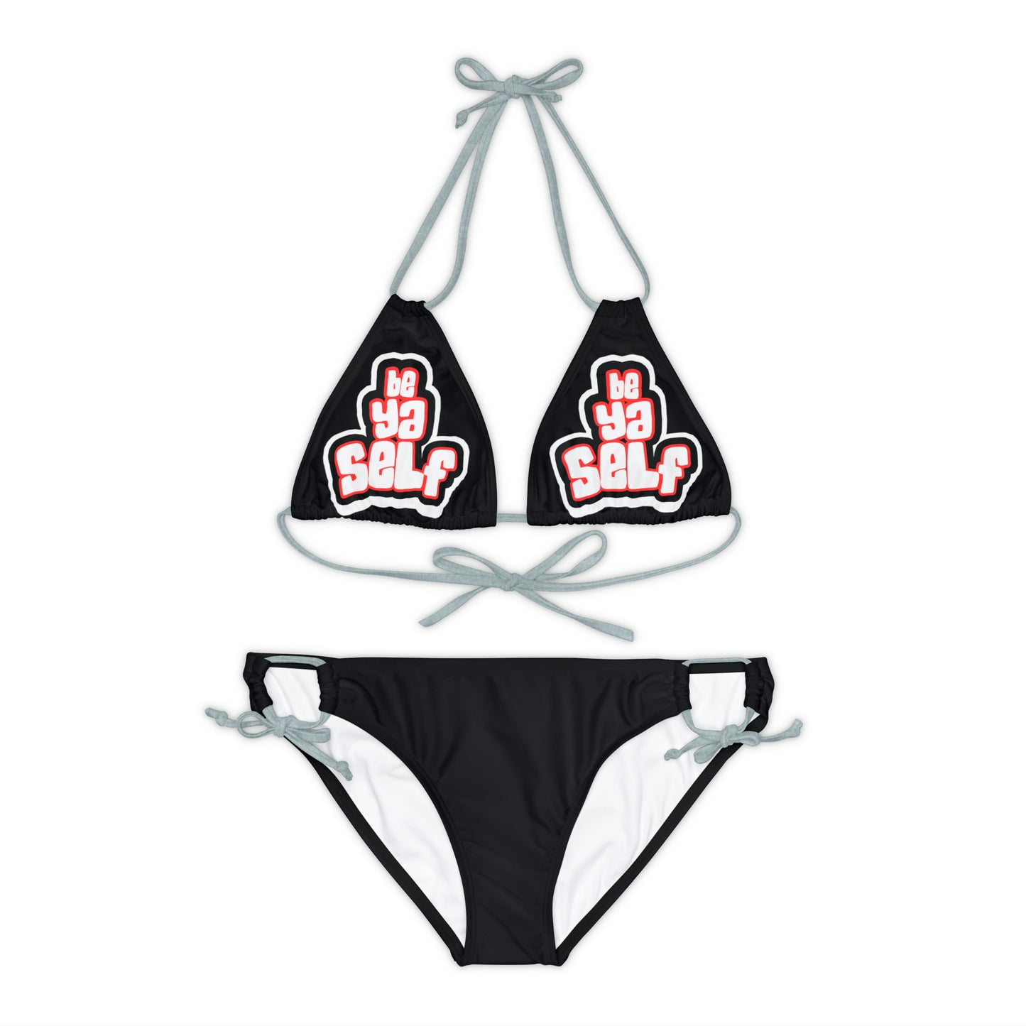 Strappy Bikini Set (AOP)